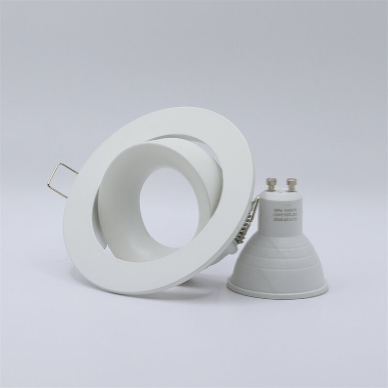 Zinklegering Led Oogbol Spotlight Met Gu10 Lamp Fitting Frame Verzonken Downlight Decoratie Lamp