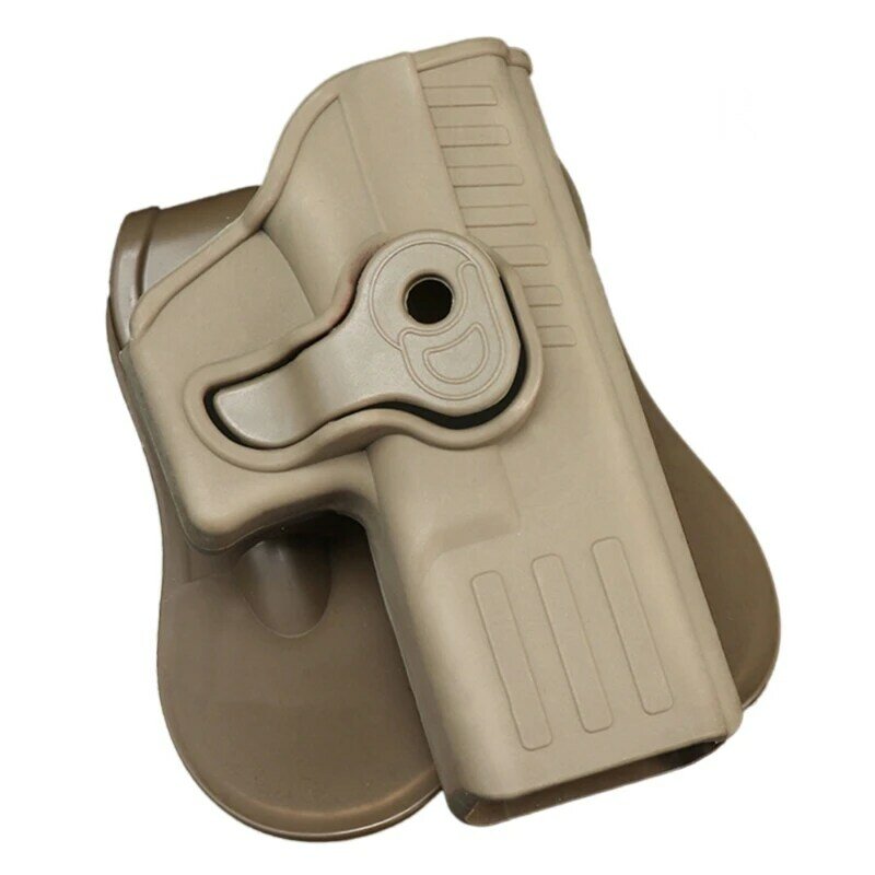 허리 벨트 홀스터 파우치 키 체인 Airsoft 권총 은폐 포함 오른쪽 또는 왼손잡이 빠른 그리기 홀스터 그리기