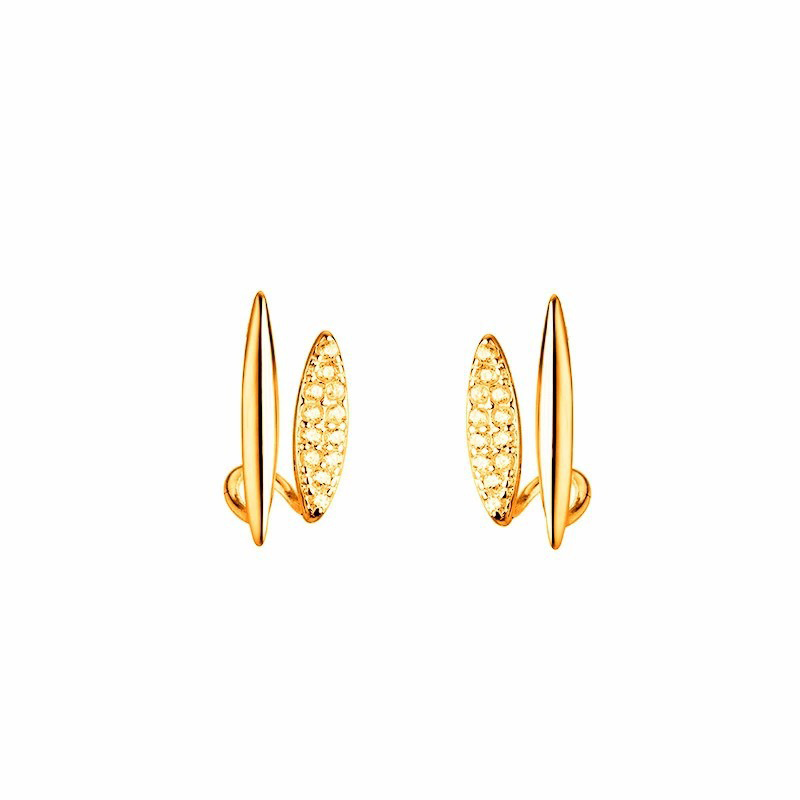 WOOZU 925 Sterling Silver Temperament Double Layer Geometric Stud Earring for Women Inlaid Zircon earrings Fine Jewelry Party