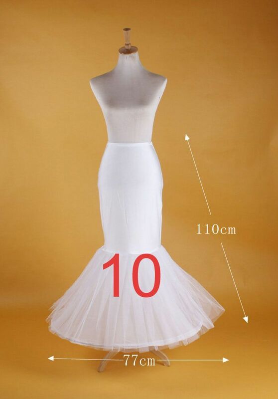 AYiCuthia White 6 Hoops Big Petticoat Slips Tulle Skirts Long Puffy Crinoline Underskirt For Ball Gown Wedding Dress CQ7