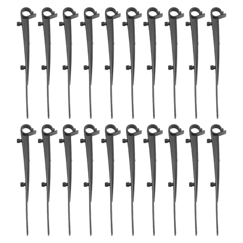 Le clip universali per spazzole per grondaie tengono saldamente le clip in plastica per spazzole per grondaie adatte a vari stili di grondaia confezione da 20 nero