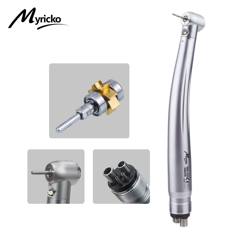 Стоматологический высокоскоростной ручной инструмент, воздушная турбина, E-генератор, кнопка B2 M4, керамический подшипник, наконечники для стоматолога в стиле NSK, модель для проверки