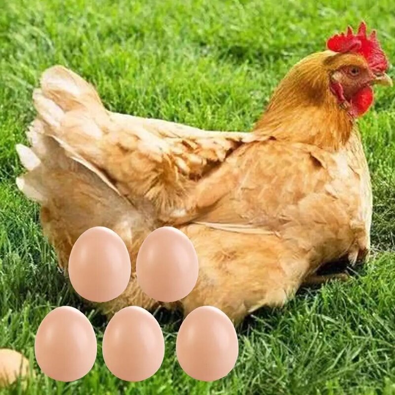시뮬레이션 달걀 암탉 가금류 해치 사육 시뮬레이션 암탉, 가짜 닭 계란, 교육 장난감, 인공 계란 부활절 계란