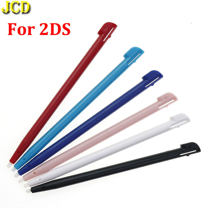 JCD-lápiz óptico de plástico para pantalla táctil, accesorios para consola de juegos 2DS, 1 unidad