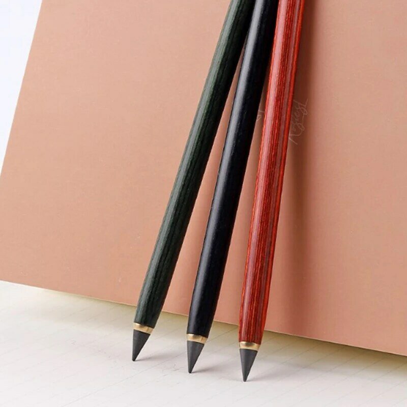 Durable HB Pencil No Ink Infinite Writing No Ink Pen Stationery