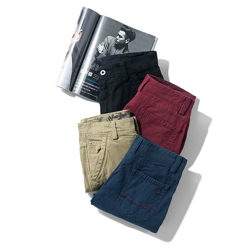 Шорты-карго мужские с вышивкой, однотонные хлопковые повседневные штаны, пляжные джоггеры, весна-лето 2023