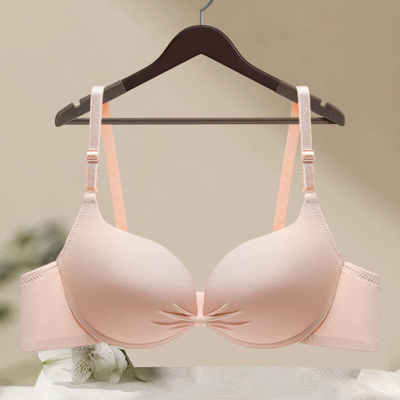 Sexy Push Up Low Cut Bra Adjustable Push up High Supportive Comfort Bra Gift for Families  Day