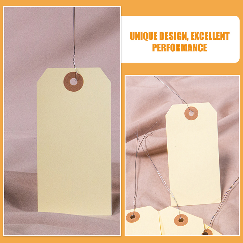 Pcs Tag For Packaging For Packaging Wire Cardstock Blank Tags For Shipping Paper Tags Inventory Tags Large Tags Packing