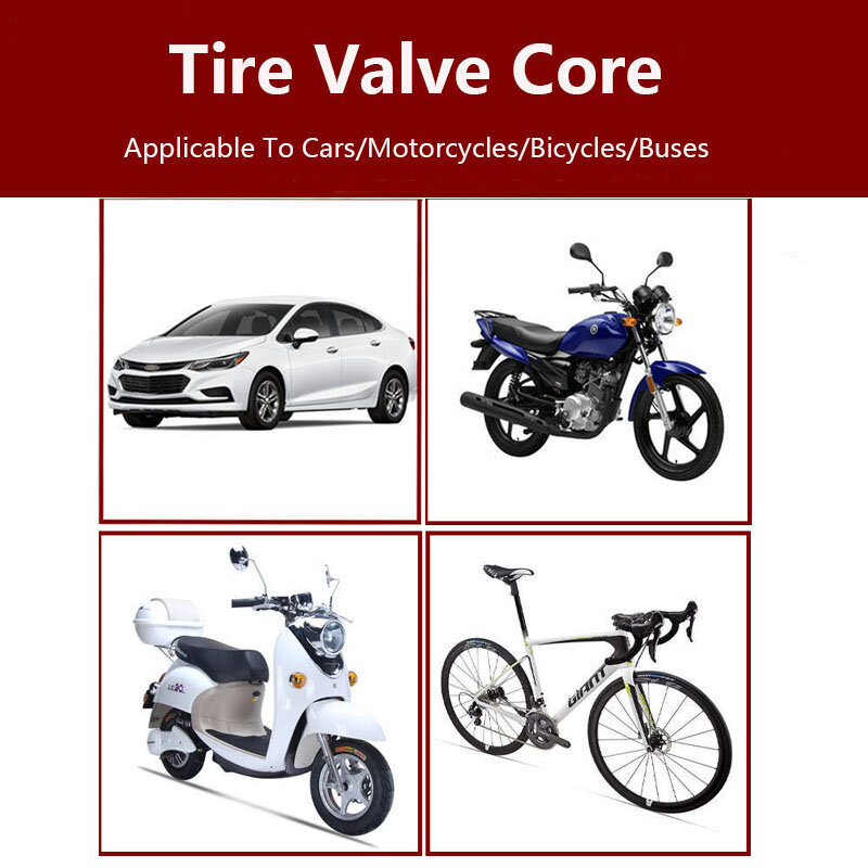 Copper Valve Core Car Motorcycle Bike Tire Valve Core American/US Vacuum Tyre Valve Stems Core Remover Bicycle Auto Accessories