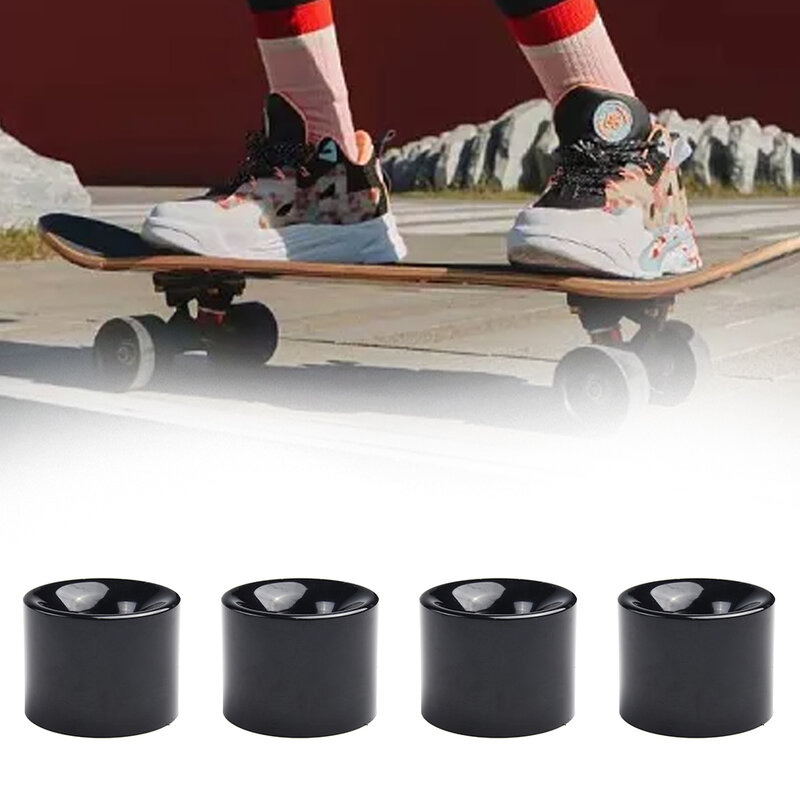 Rodas Longboard para skate, Conjunto de espaçadores de rolamento de esferas, patins padrão Cruiser, acessórios de roda, 60x45mm, 78A, ABEC-9, 608RS