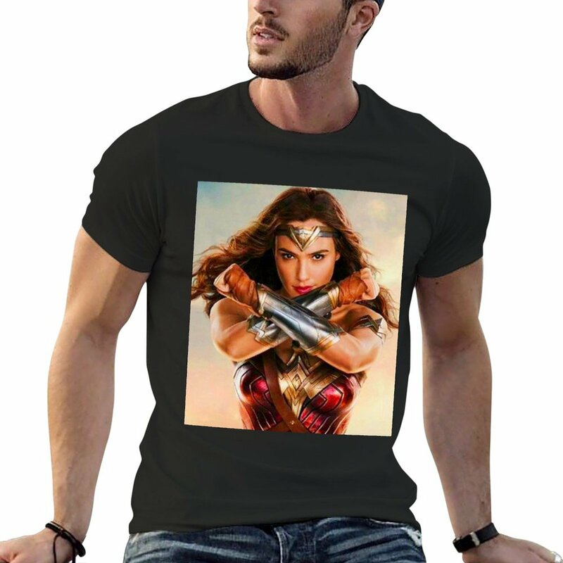 New woman in the cute strongs T-Shirt quick drying t-shirt tees Men's clothing