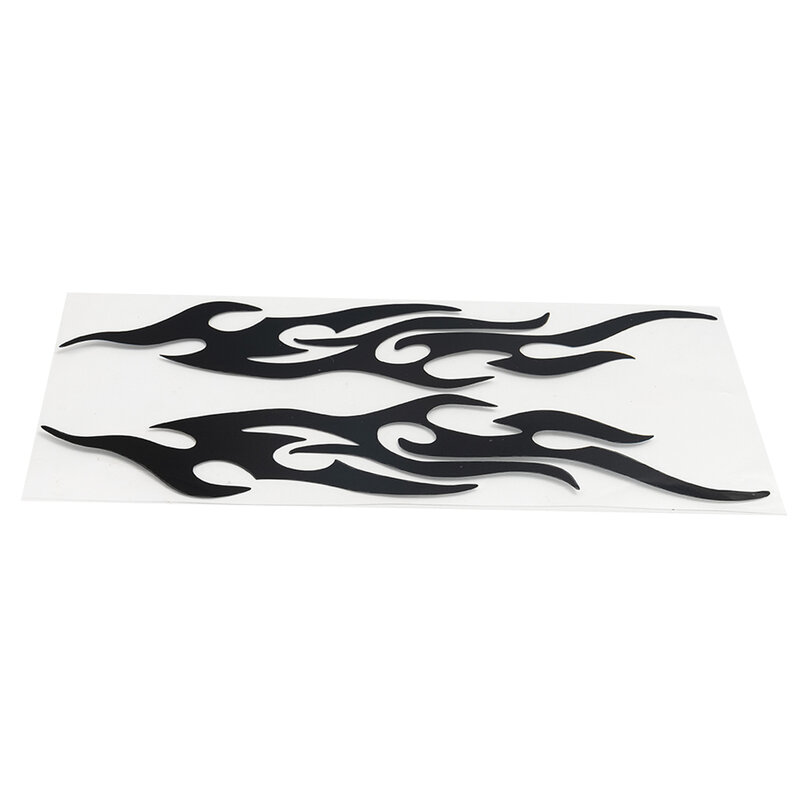 Flame Vinyl Decal Sticker for Car Motorcycle Gas Tank Fender, Waterproof and Scratch Resistant, Customize Your Ride