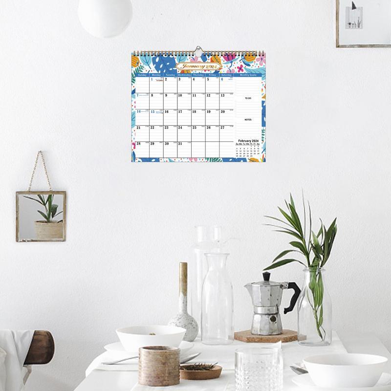 Wall Calendars 2024 Monthly Calendar Jan To Dec 2024 Annual Yearly Planner 2024 Calendars Wall Planner 12x17 Inch 12 Monthly