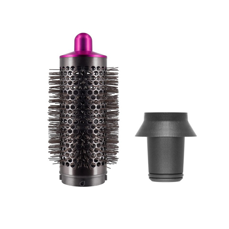 Гребень цилиндрический и адаптер для Dyson Airwrap Styler/сверхзвуковые аксессуары для сушки волос, инструмент для завивки волос, розово-красный и серый