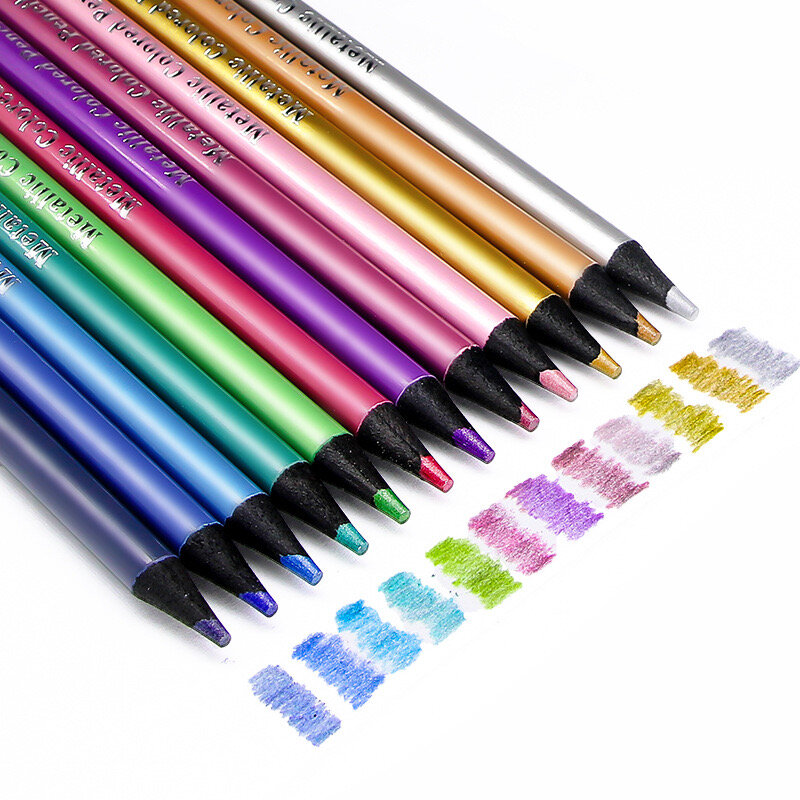 芸術的なアーティストのための,着色,柔軟性,12色のためのプロの芸術的な鉛筆セット