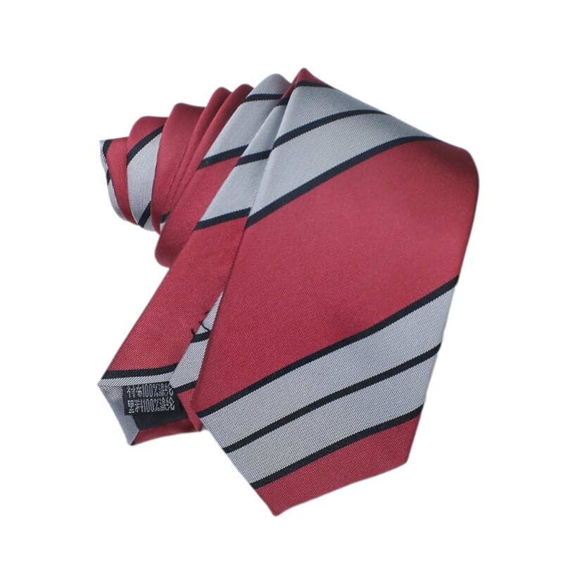 Corbata con patrón rayas para escuela mágica abanico Anime, corbata bonita para uniforme, traje para estudiantes y para