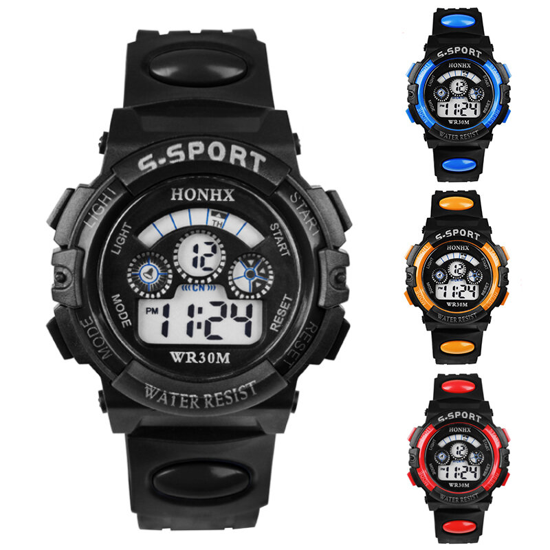 1~10PCS Comfortable Sports Watch Led Night Light Durable And Stylish Waterproof Led Watch Popular Skyrocketing Multifunctional