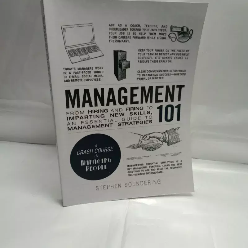 Juego de 5 libros/set de 101 Series de gestión económica, psicología de la negociación y psicología en inglés, novelas de automejora