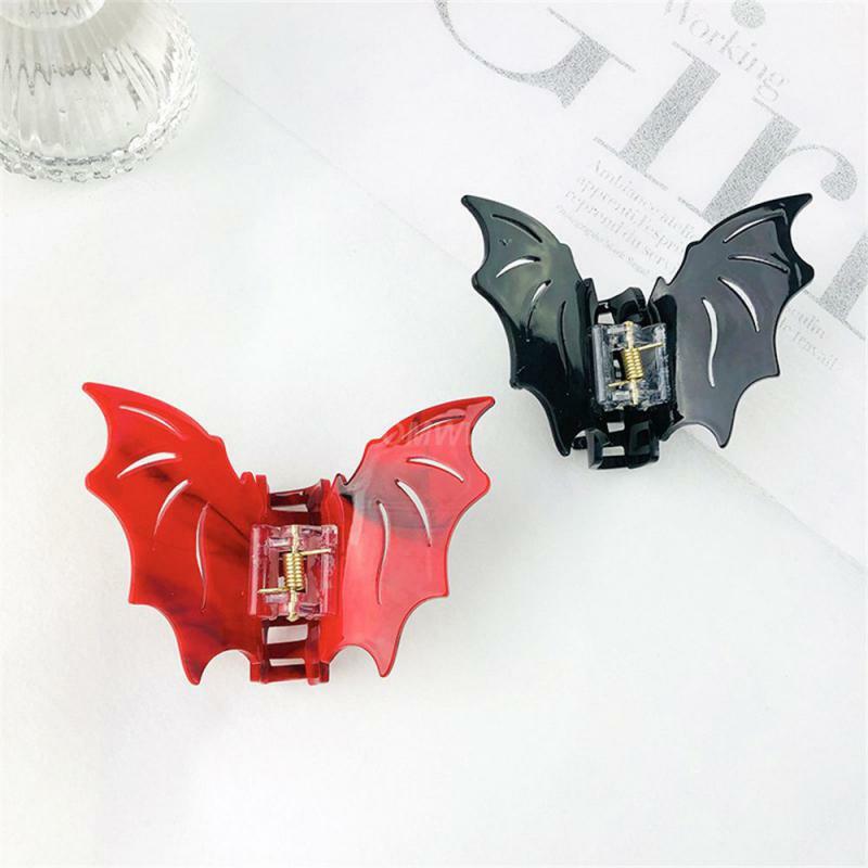 Unique Horror Movie Style Barrettes Creative Acrylic Cool And Spooky Halloween Hair Accessories Ghost Personality Hair Claws
