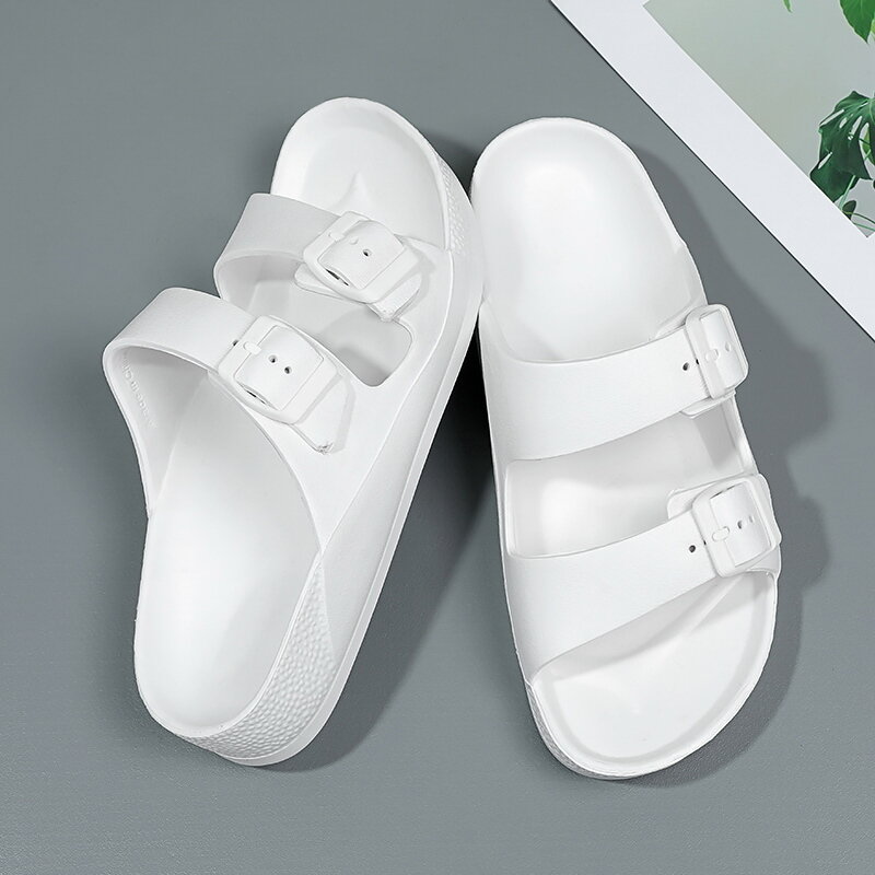 Markowe damskie kapcie męskie miękkie sandały damskie plażowe casualowe EVA Slides oryginalne męskie klapki letnie 2023 letnie męskie sandały