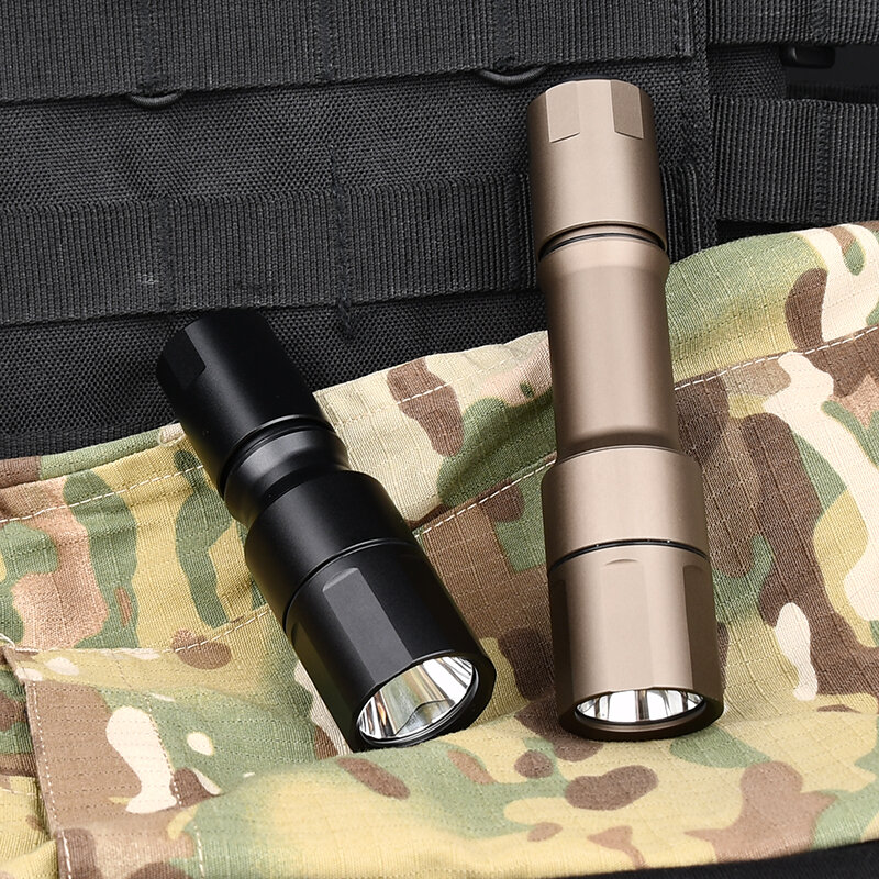 WASDN MCH Micro latarka 1000 LM polowanie Handheld Scout Light biała prowadzona chmura Defens Mark broń lampa Outdoor Hiking Lighting