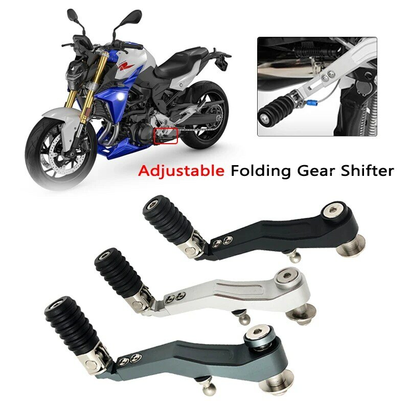 CNC Alumínio ajustável Folding Gear Shifter para motocicleta, alavanca de pedal, BMW F900R, F900XR, F900 R, F900 XR, F 900XR, 2020, 2021