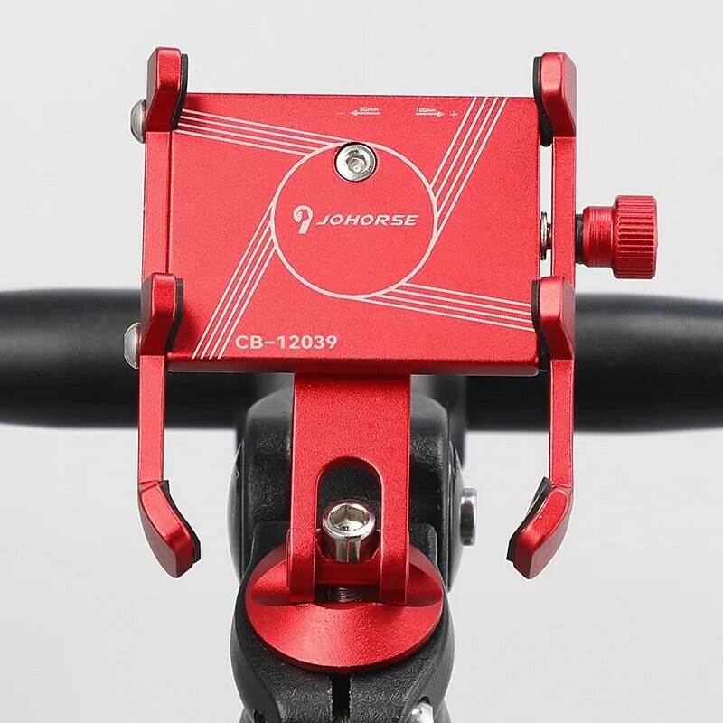 Подставка для телефона MTB, велосипедный держатель, вращающийся на 360 градусов, алюминиевый регулируемый велосипедный держатель для телефона, нескользящий держатель
