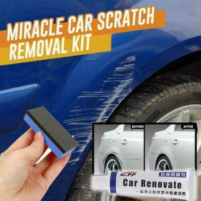 Professionele Auto Kras Reparatie Middel Remover Reparatie Verf Agent Body Compound Plakken Schurende Kit Wax Paint Care Auto Polijsten