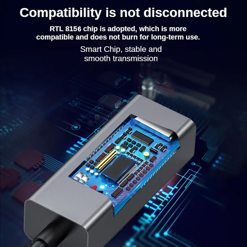 Carte réseau filaire USB 1000 vers RJ45 type C vers RJ45 LAN, adaptateur Ethernet, câble pour MacPle, PC, Windows, 3.0 Mbps