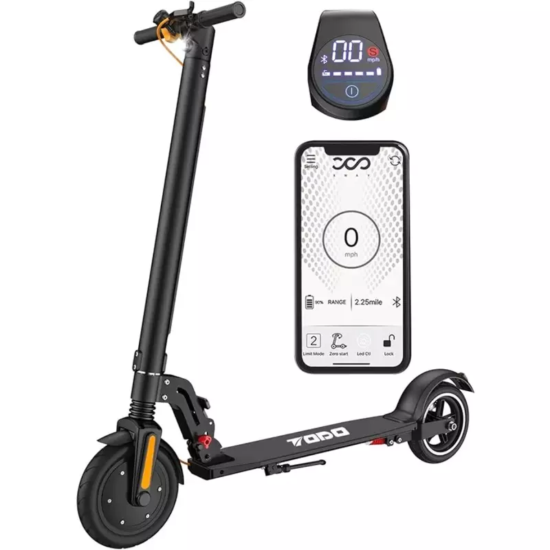 Electric Scooter，Foldable Electric Scooter for Adults,Max 15MPH,8.5" Solid Tires,Range12-19Mile 250W/350W Powerful，free Shipping