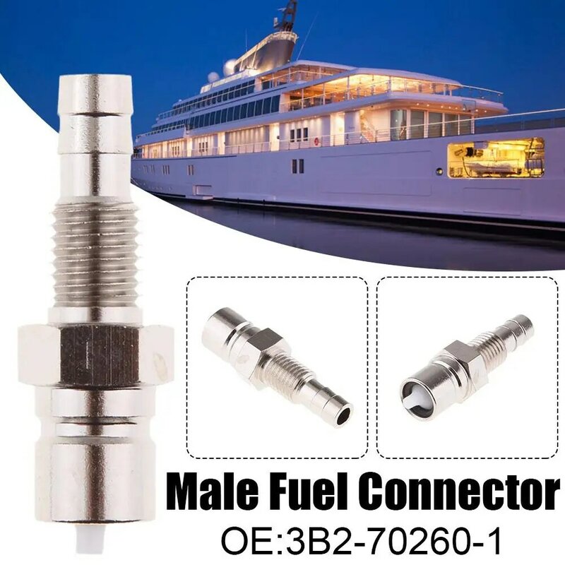 Conector de combustible macho 3b2-70260-1 para carrera de Motor fuera de borda L1u8, 1 pieza
