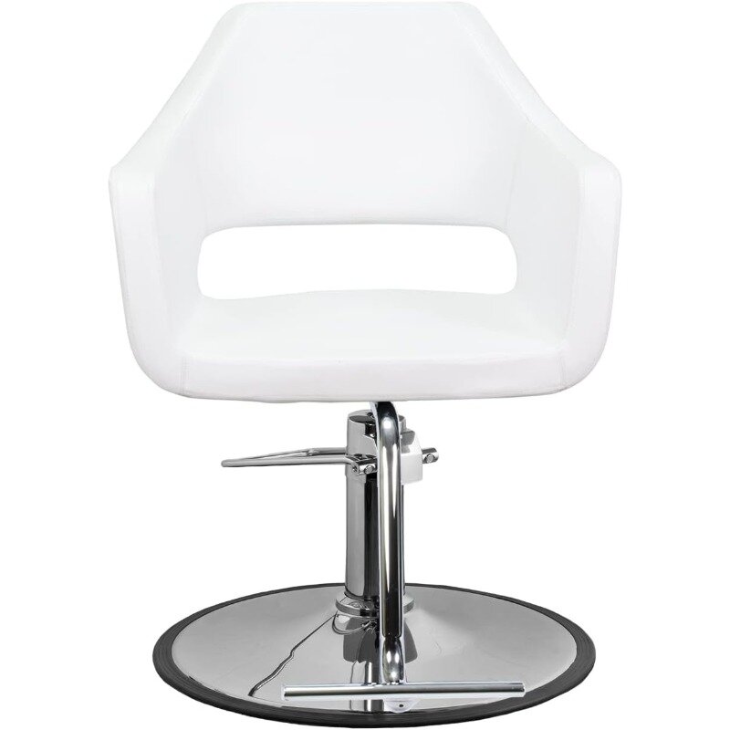 Salonowe krzesło do stylizacji Richardson WHT na meble do salonów kosmetycznych krzesło Salon meblowy krzesło fryzjerskie