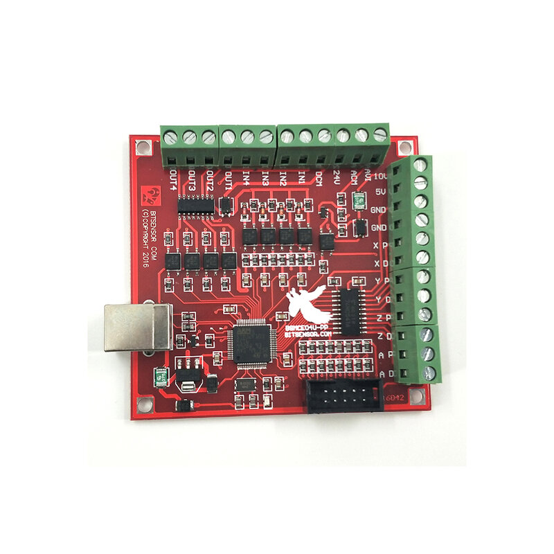 CNC MACH3 100Khz breakout board 4-axis USB interface drive control card flying carving card engraving machine motherboard