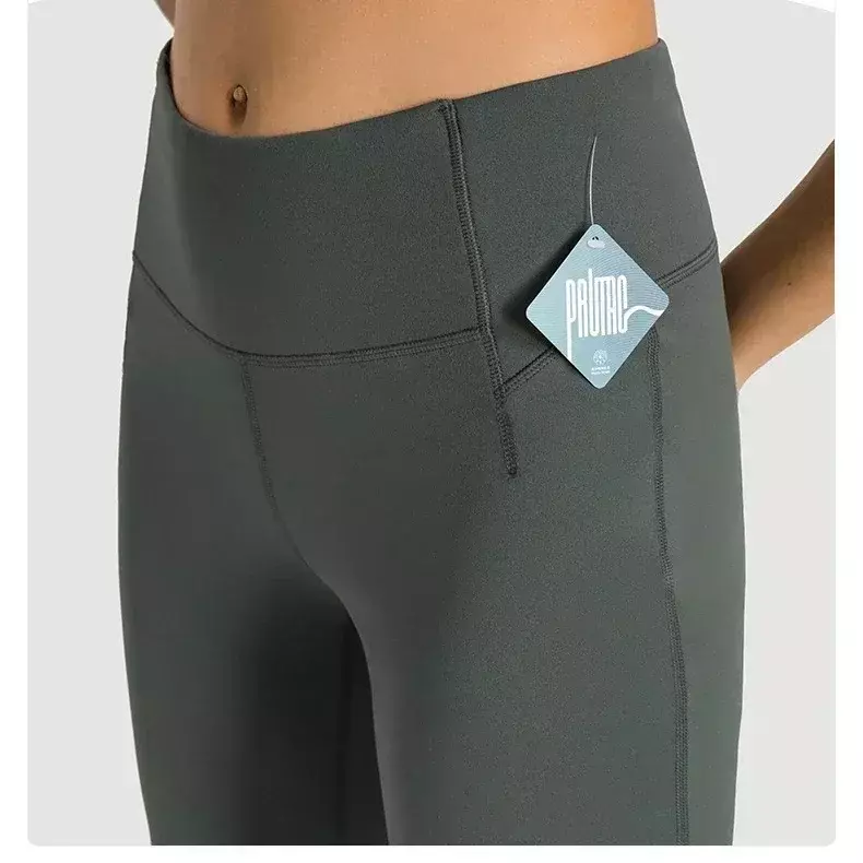 Женские спортивные брюки для йоги, с широкими штанинами