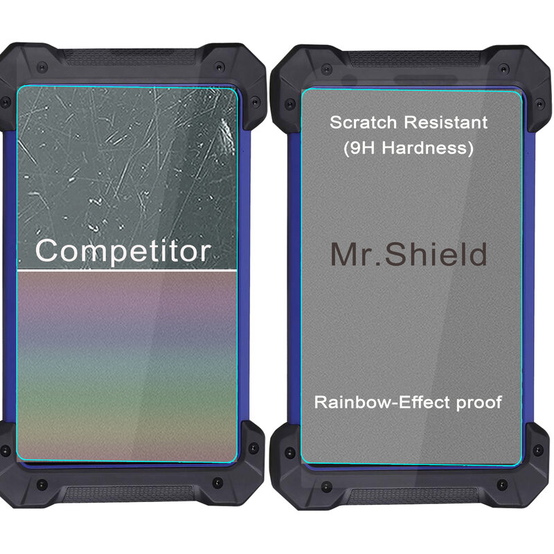 [2er Pack] mr. shield Displays chutz folie für Autel MaxiIM IM608 Pro/IM608/IM608 Pro II/IM608S II/IM608 II 10.1 Zoll [gehärtetes Glas]