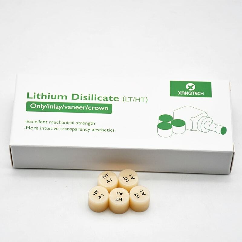 XANGTECH Dental Disilicate Lithium Press Ingots 5pcs/box