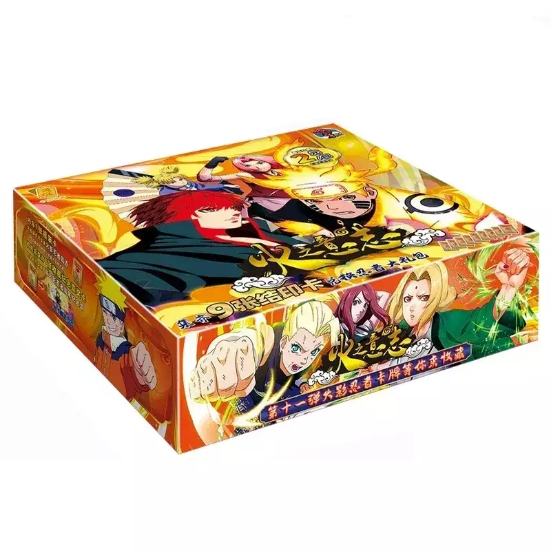 Naruto SSR karta Deluxe kolekcja edycja karty Naruto Sasuke postać z Anime TCG gry planszowe dzieci boże narodzenie prezenty bożonarodzeniowe
