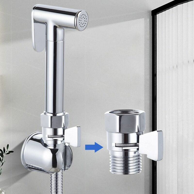 Настенный латунный распределительный клапан для воды в ванной, угловой клапан отключения, клапан управления потоком воды