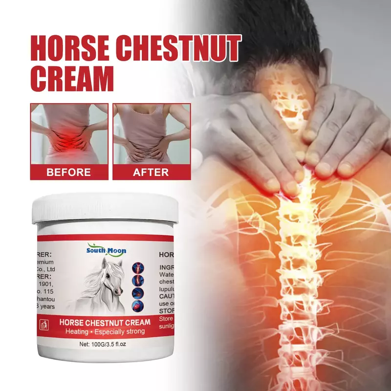100g Horse Chestnut Sore Sore Ointment Cervical Pain Joint Soothing Lumbar Disc Herniation Knee Joint Ointment Tiger Cream