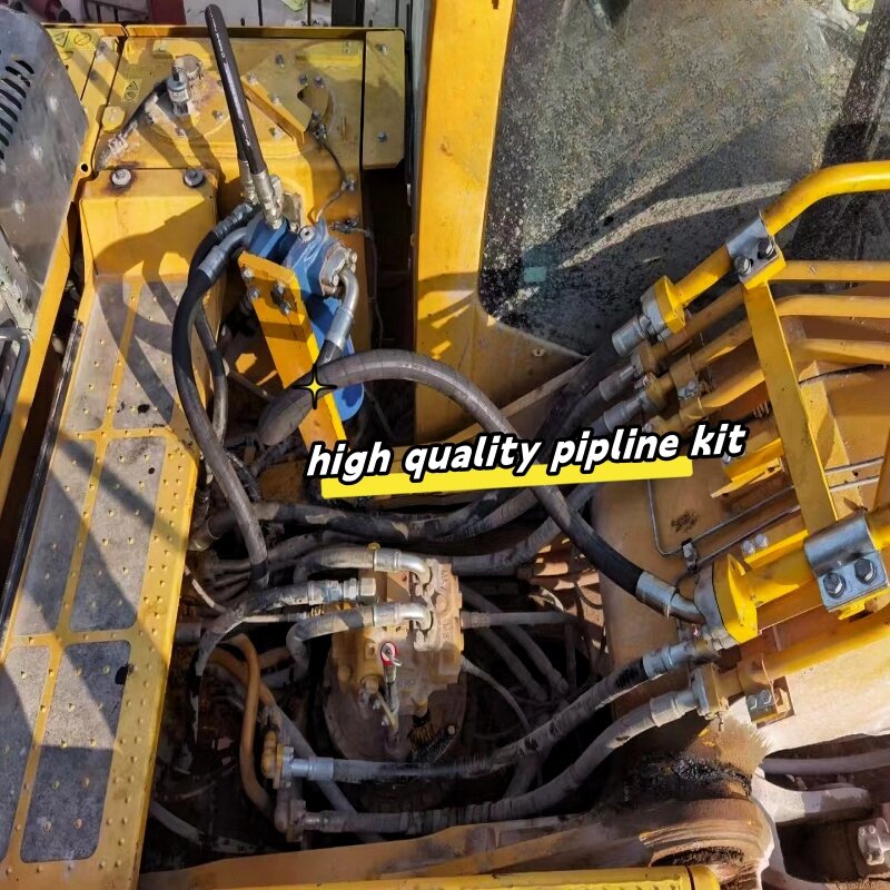 Pemutus hidrolik untuk pipa pipa baja penghancur ekskavator untuk pipa suku cadang mekanik untuk komatsu PC300