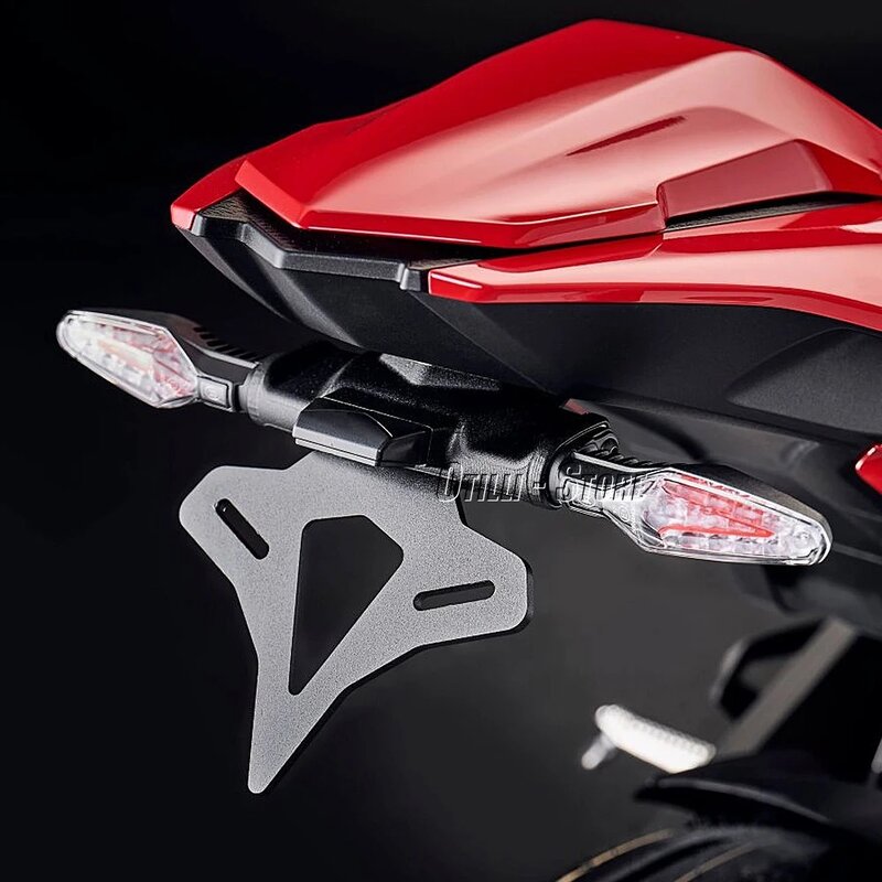 Motorcycle For BMW s1000r S1000R 2021-2023 Rear Tail License Plate Holder LED Light S 1000 RR S1000RR 2019-2022 M1000R 2019-2023