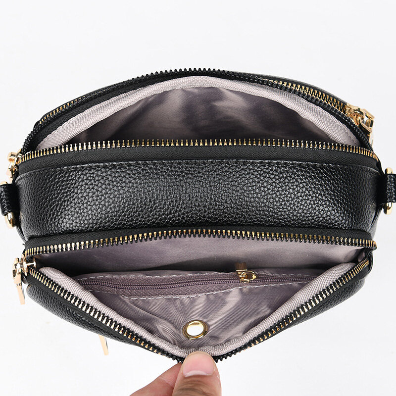 Маленькие женские сумки Hor высокого качества 2023 сумки-мессенджеры кожаные женские милые сумки на плечо винтажные кожаные сумки Bolsa Feminina