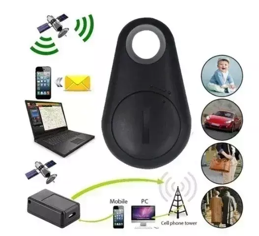 Original Mini Pet Smart Tracker Bluetooth 4.0 GPS Alarm Locator Keychain for Pet Dog Cat Child ITag Tracker Key Finder Collar