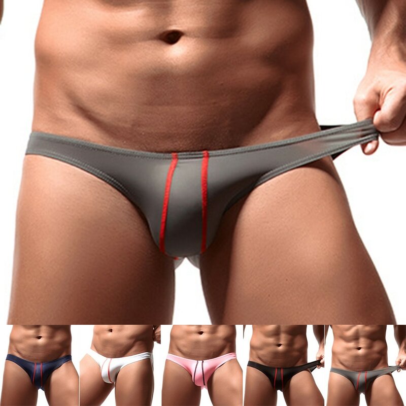 Männer Unterhose Mesh M ~ XL Nylon Beutel sexy Tanga Unterwäsche 1 stücke Bikini G-String Jock strap atmungsaktiv bequem