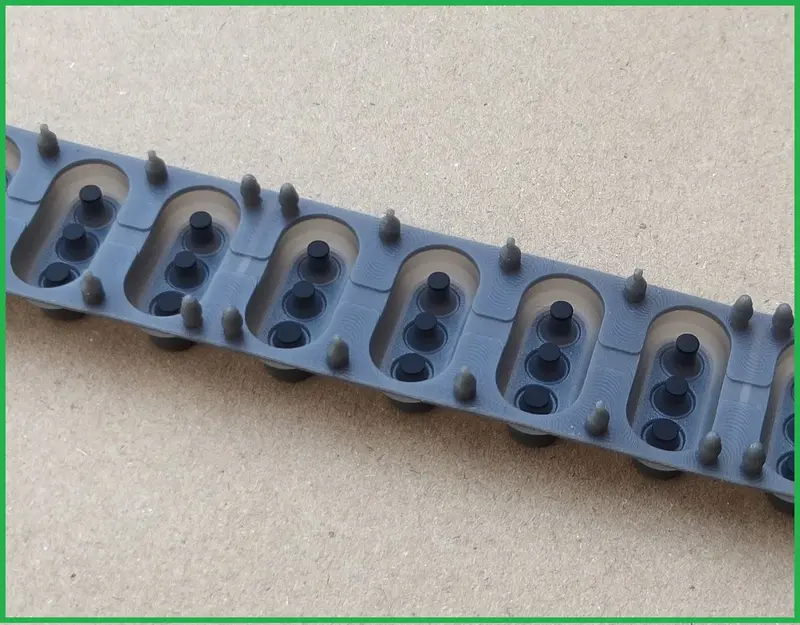 Rubber Strip Pad para Roland Teclado, Chave Contato, Reparação Parte, RP-30