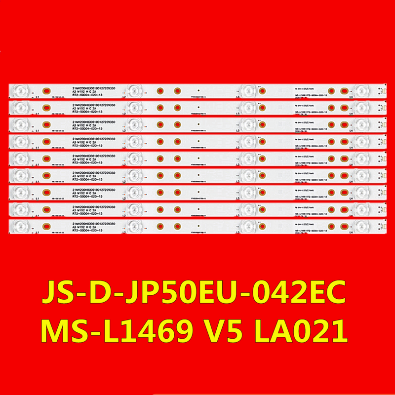 LED TV Backlight Strip, 50ES980, JP50UHD110-4K, R72-50D04-020-13, E50EU1000MCPCB, MS-L1469, V5, JS-D-JP50EU-042EC, 50ES980