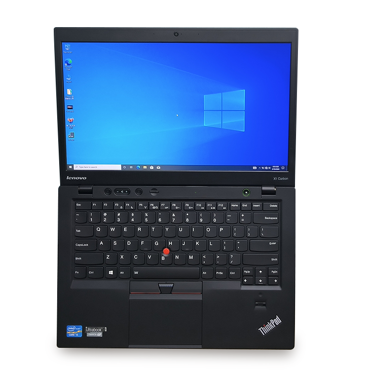 1 95% nuovo Thinkpad X1 Carbon Laptop Core i7-3td 8GB Ram 180GB SSD 14.1 pollici Computer aziendale economico notebook pc all'ingrosso