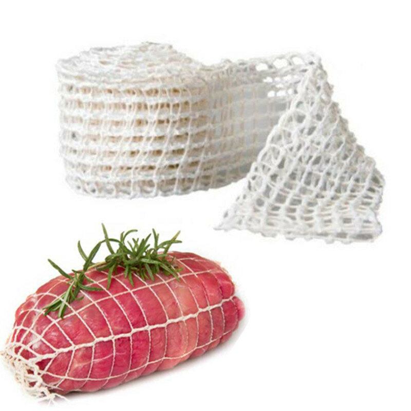 Jaring sosis Ham gulungan daging katun 3 Meter jaring anjing panas alat kemasan daging dapur alat memasak daging