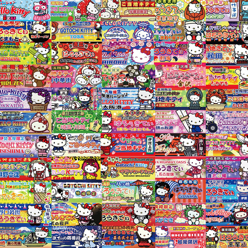 10/30/60pcs Kawaii Hello Kitty etykiety naklejki uszczelniające estetyczne dekoracyjne papeteria telefon Laptop wodoodporne słodkie naklejki dla dzieci