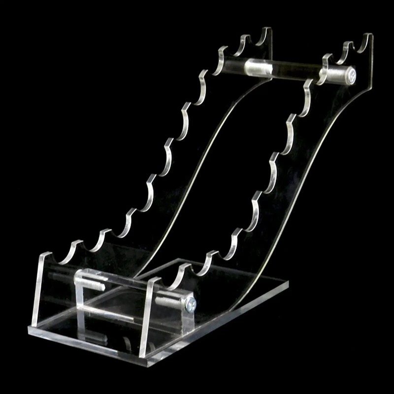 Clear Acrylic Pen Display Stand, Pen Holder, Rack para Lápis, Home Cosmetic Brushes, Storage Papelaria Organization